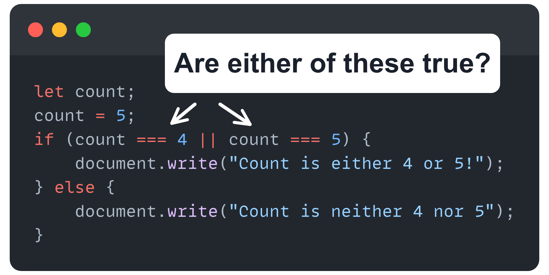 multiple Booleans with logical or